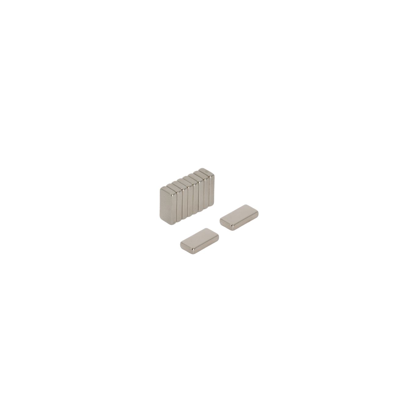 10 x 5 x 2mm dicke N42-Neodym-Magnete – 1,1kg Zugkraft