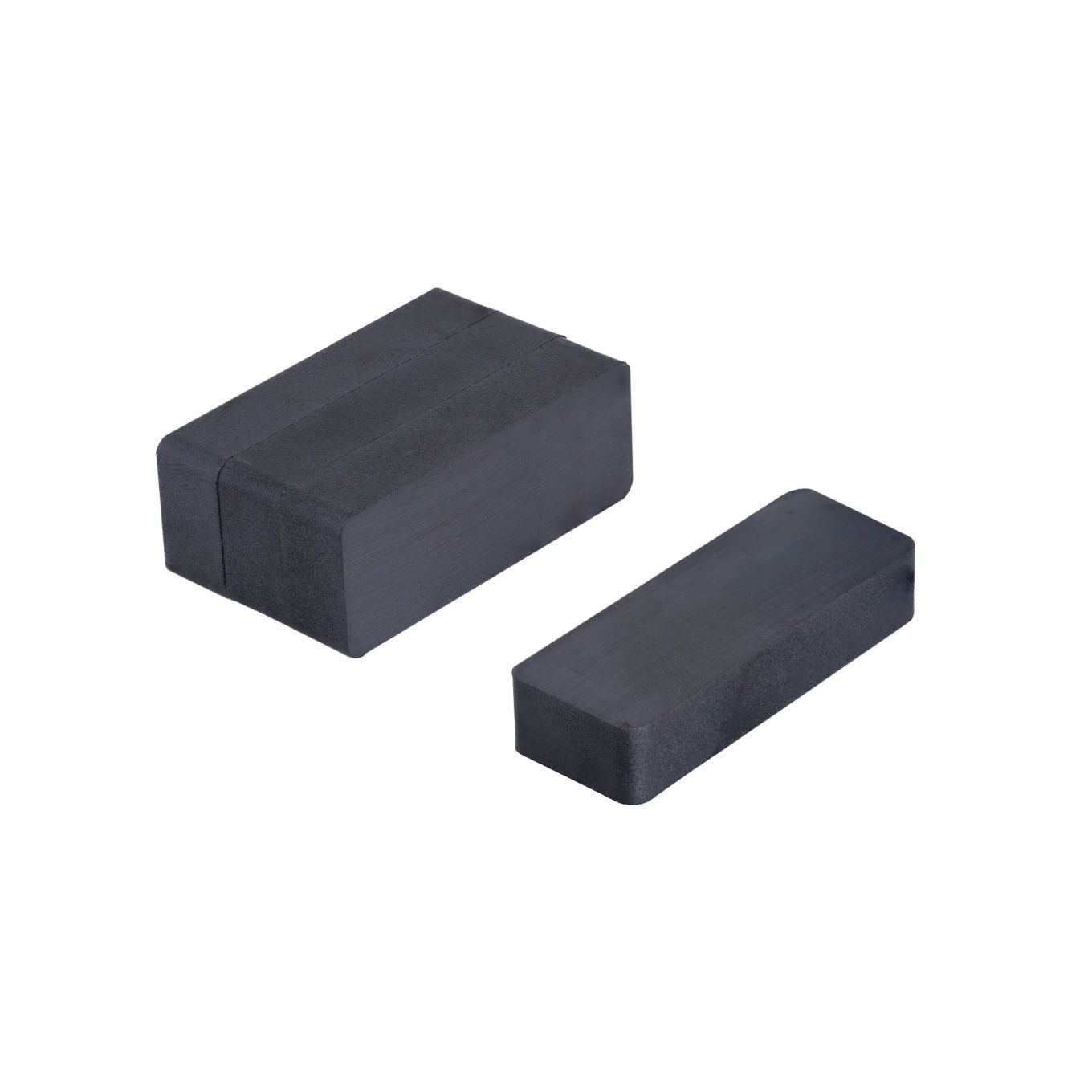 50 x 19 x 10mm dicker Y30BH Ferrit-Magnet - 2.6kg Zugkraft
