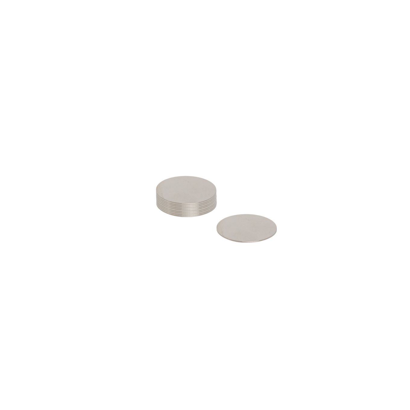 20mm Durchmesser x 0,5mm dicker N42-Neodym-Magnet – 0,48kg Zugkraft