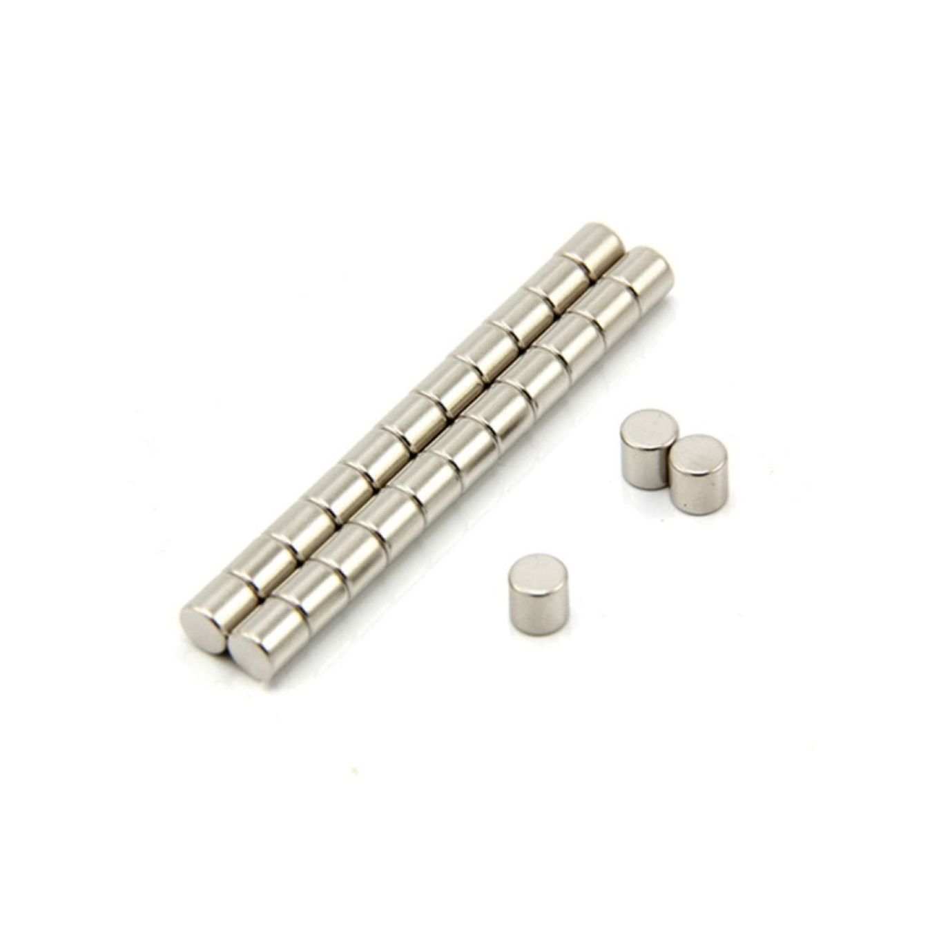 5mm Durchmesser x 5mm dicker N35-Neodym-Magnet – 0,77kg Zugkraft