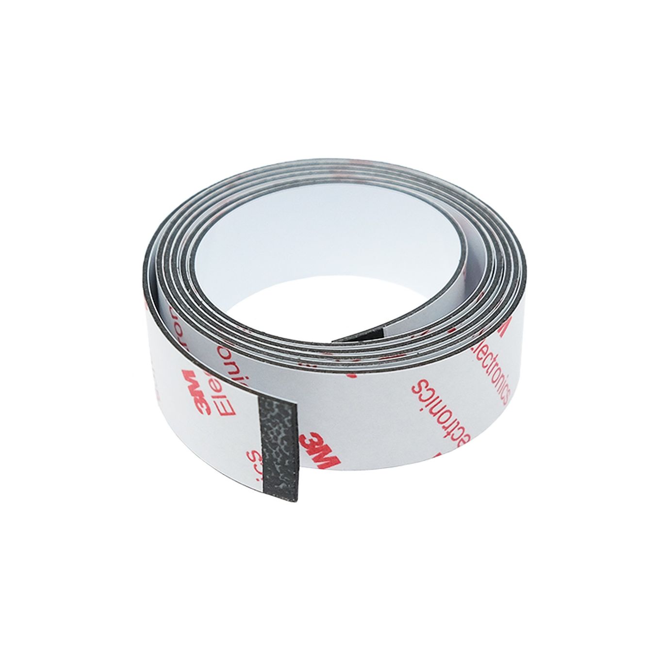 FerroFlex® 20mm breiter Eisenstreifen – 3M™ Selbstklebend und Glänzend Weiß