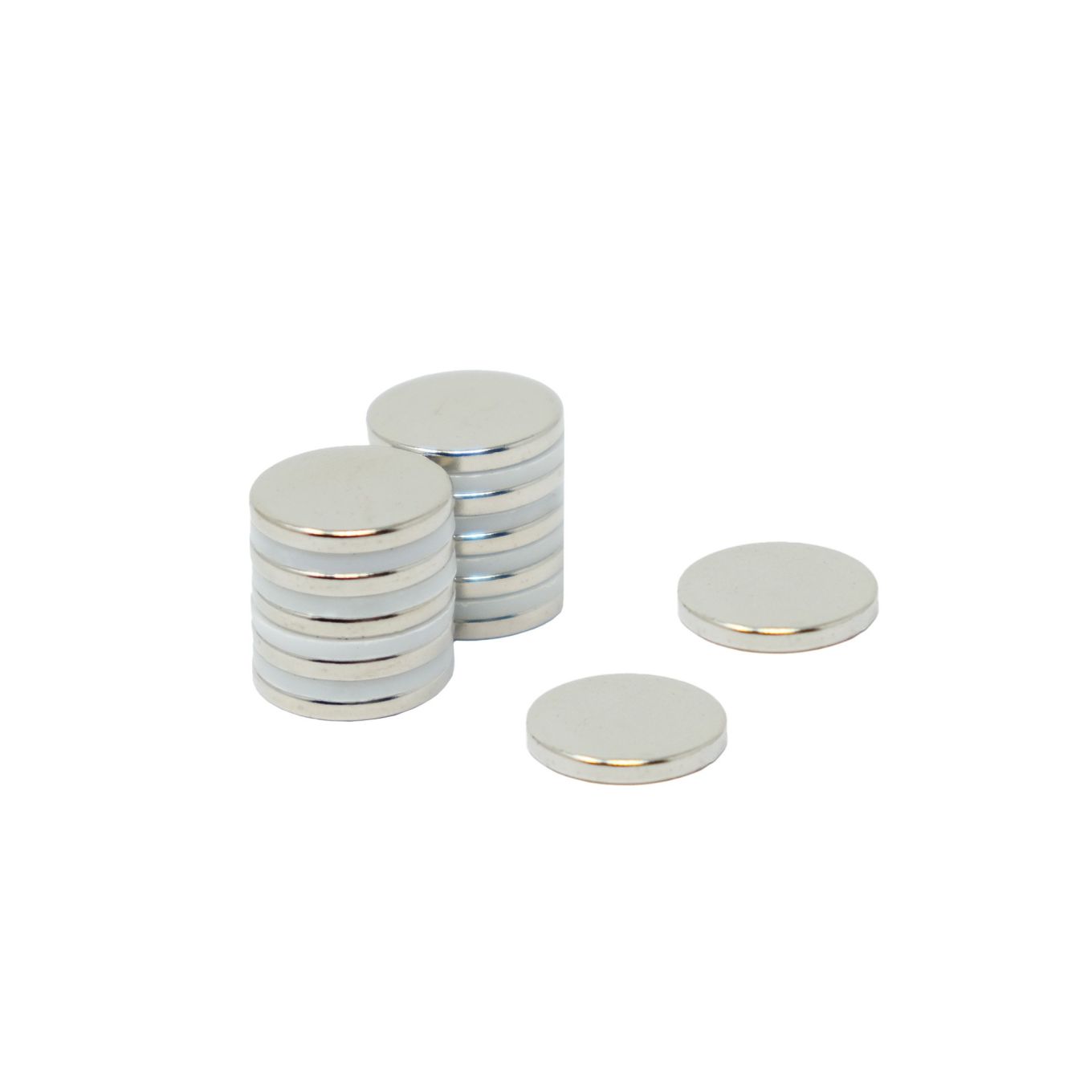 15mm Durchmesser x 2mm dicker N35-Neodym-Magnet – 1,8kg Zugkraft