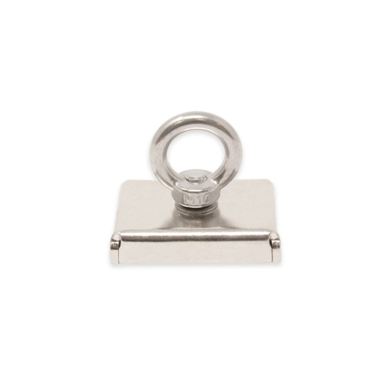 75 x 55 x 14,5mm N42 Neodym-Topfmagnet mit M10-Ringschraube – 110kg Zugkraft