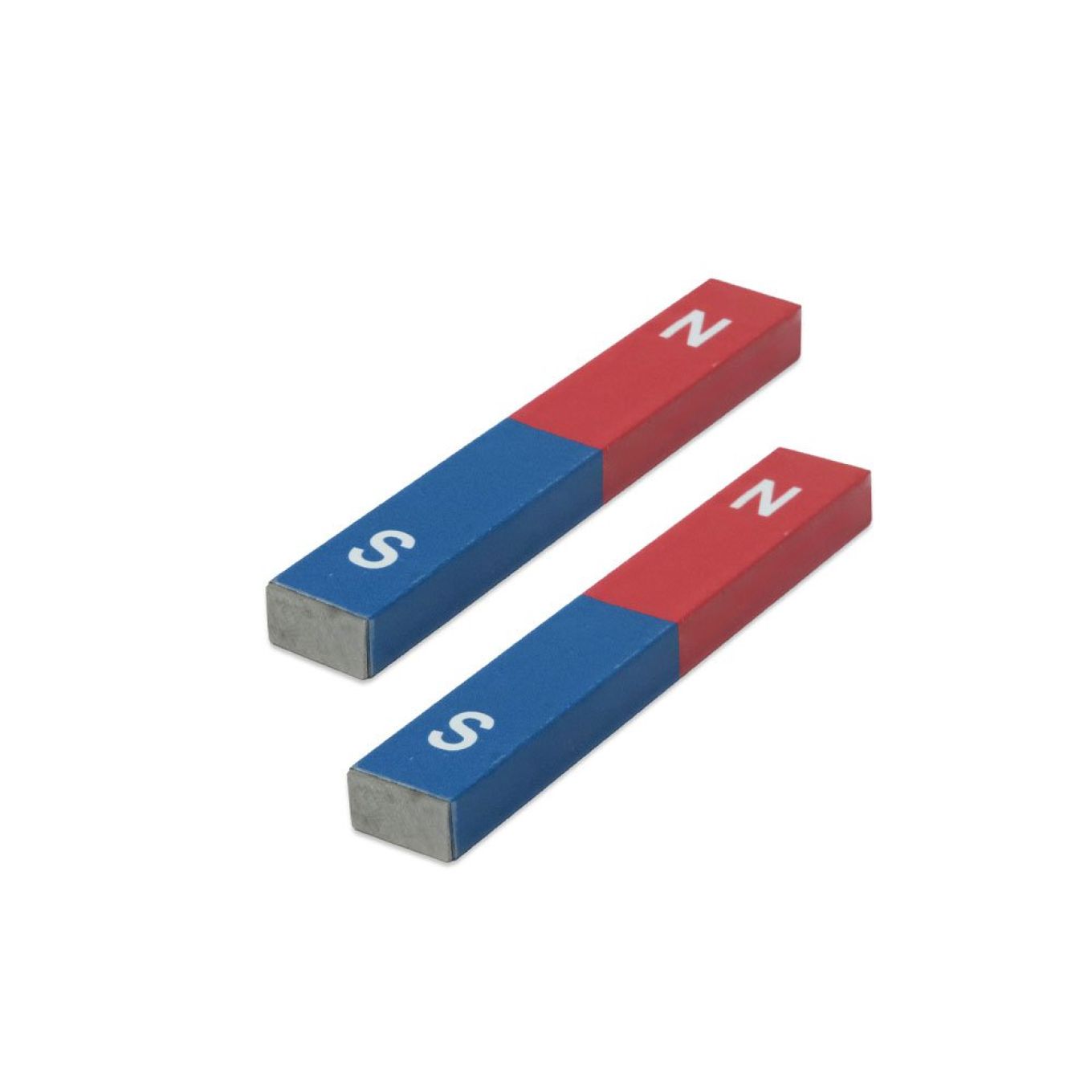 (Sekunden) Pädagogische Alnico-Stabmagnete – Nord und Süd identifiziert (11 x 6 x 75 mm)