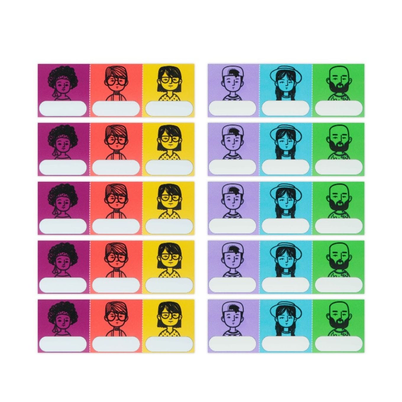 MagFlex® Lite Kanban-Board-Zeichen (10er-Pack)