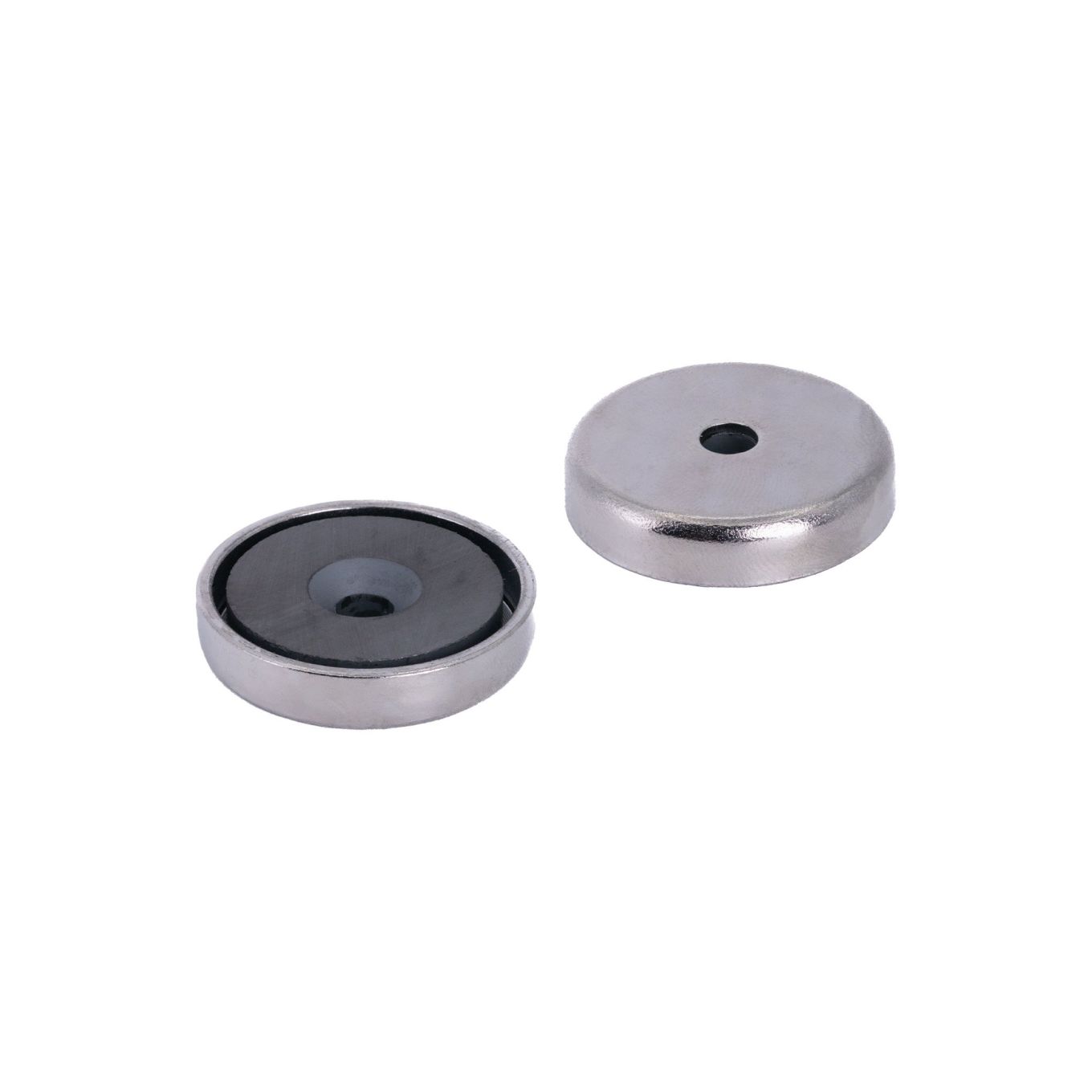 32mm Durchmesser x 7mm Dicke x 5mm mit Senke Ferrit Y30BH Topfmagnet – 6,9kg Zugkraft