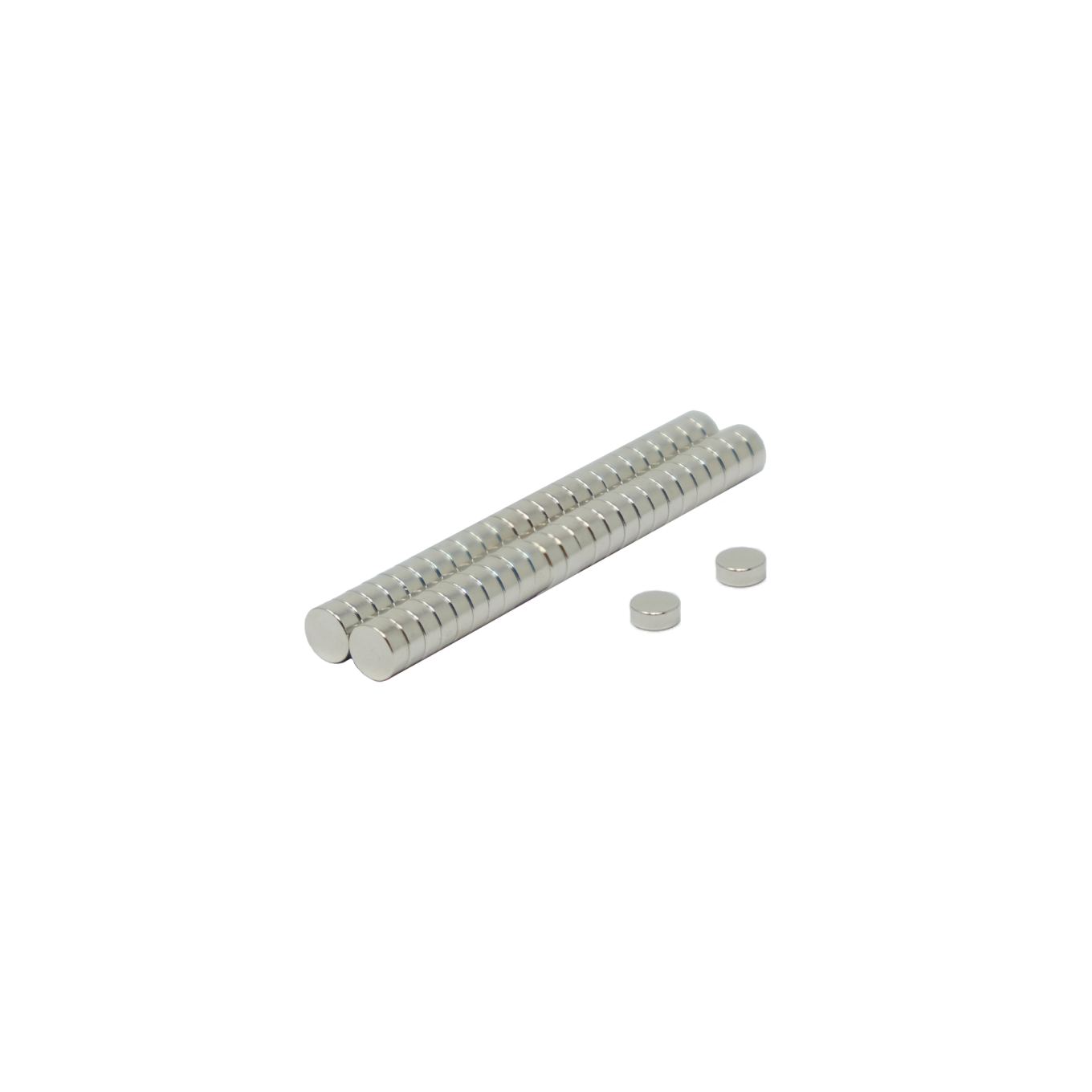 5mm Durchmesser x 2mm dicker N35-Neodym-Magnet – 0,51kg Zugkraft
