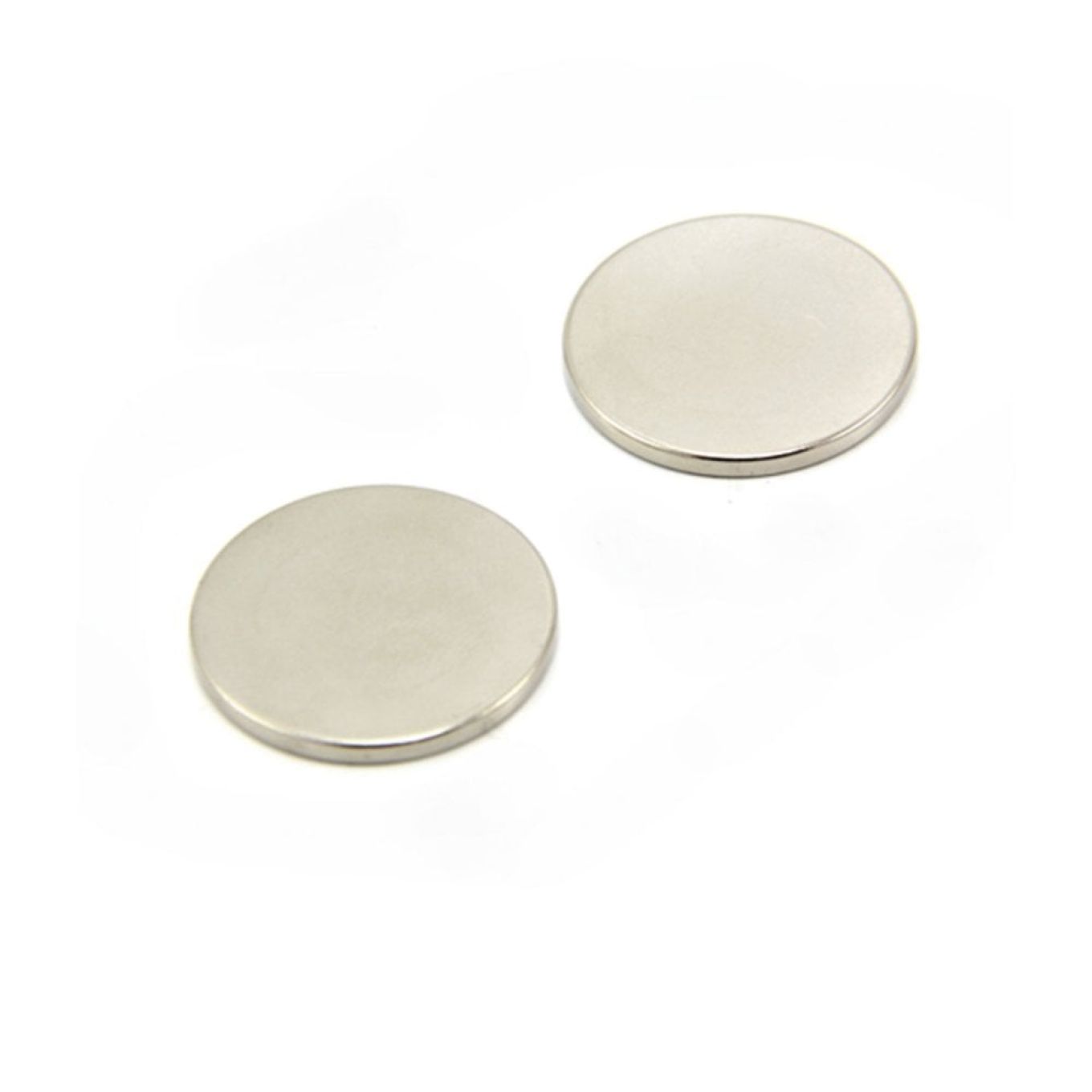 25mm Durchmesser x 2mm dicker N42-Neodym-Magnet – 3,5kg Zugkraft