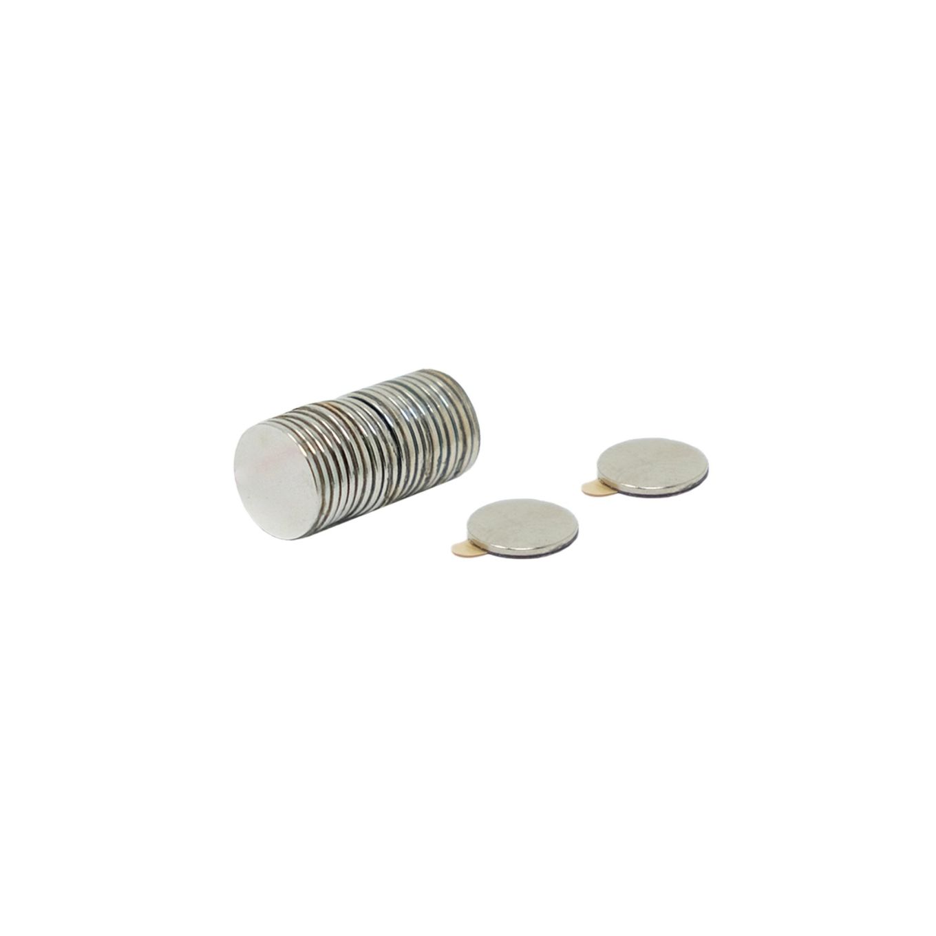 Selbstklebender 9,5mm Durchmesser x 0,75mm N35-Neodym-Magnet – 0,35kg Zugkraft