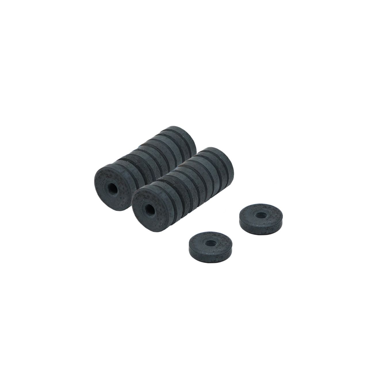 12mm Außendurchmesser x 3mm Innendurchmesser x 3,3mm dicke Y10-Ferritmagnete – 0,1kg Zugkraft