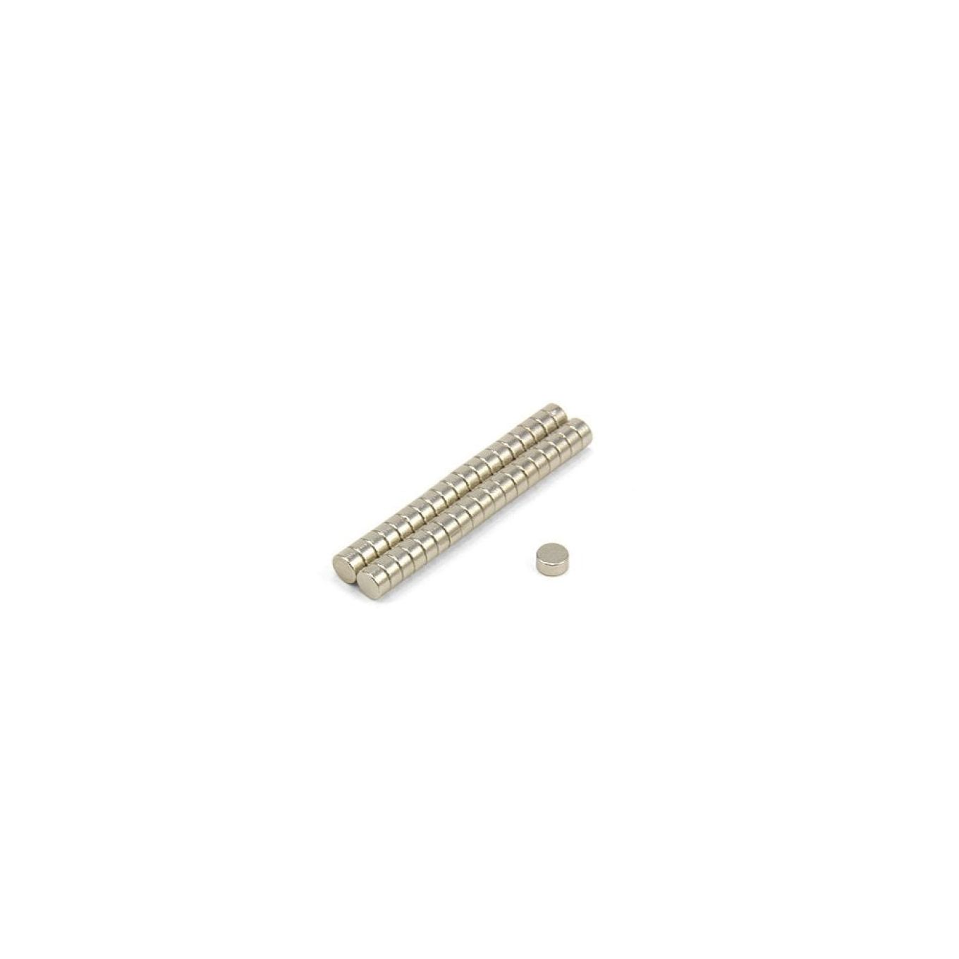 4mm Durchmesser x 2mm dicker Samarium-Kobalt-Magnet – 0,32kg Zugkraft