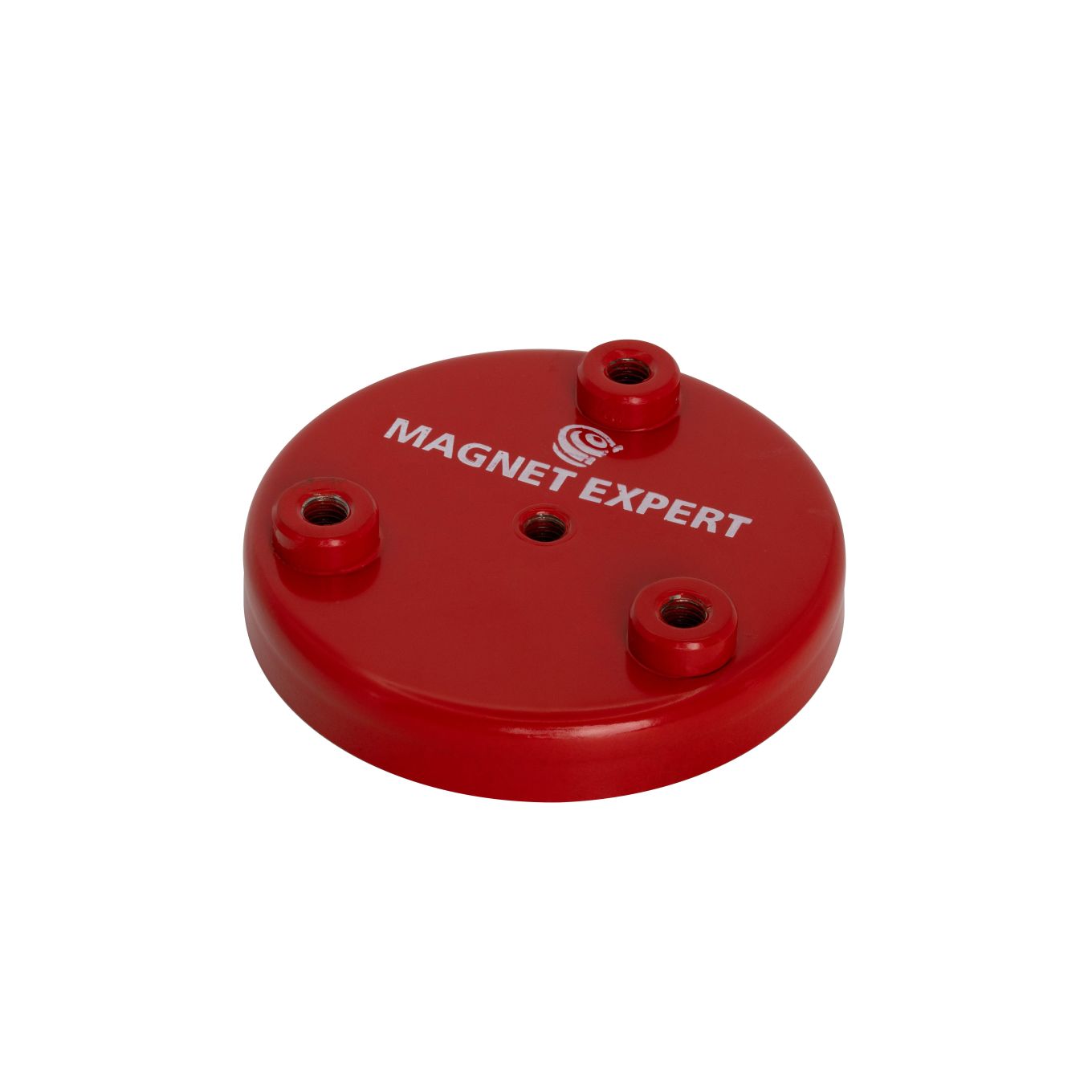 76mm Durchmesser x 12,5mm dicker Ferrit-Napftopfmagnet mit M6-Gewindeloch – 33kg Zugkraft