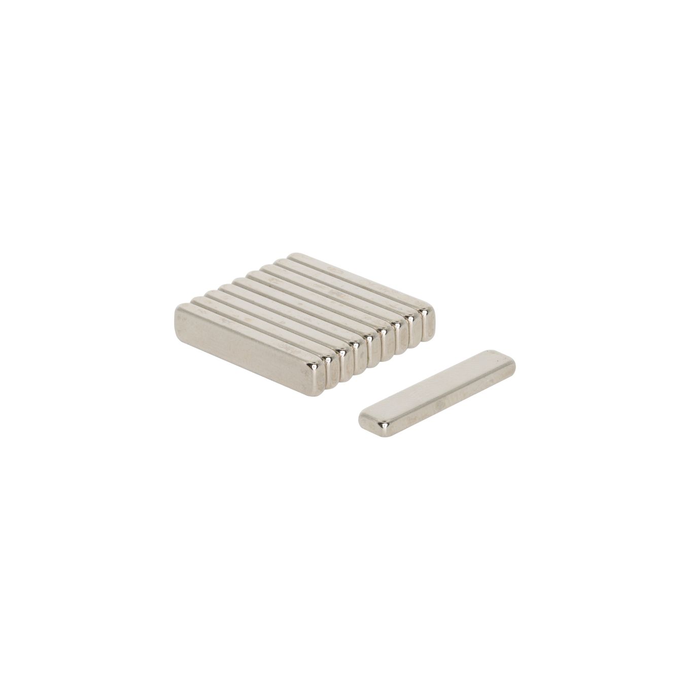 20 x 4 x 2mm dicker N42-Neodym-Magnet – 1,9kg Zugkraft