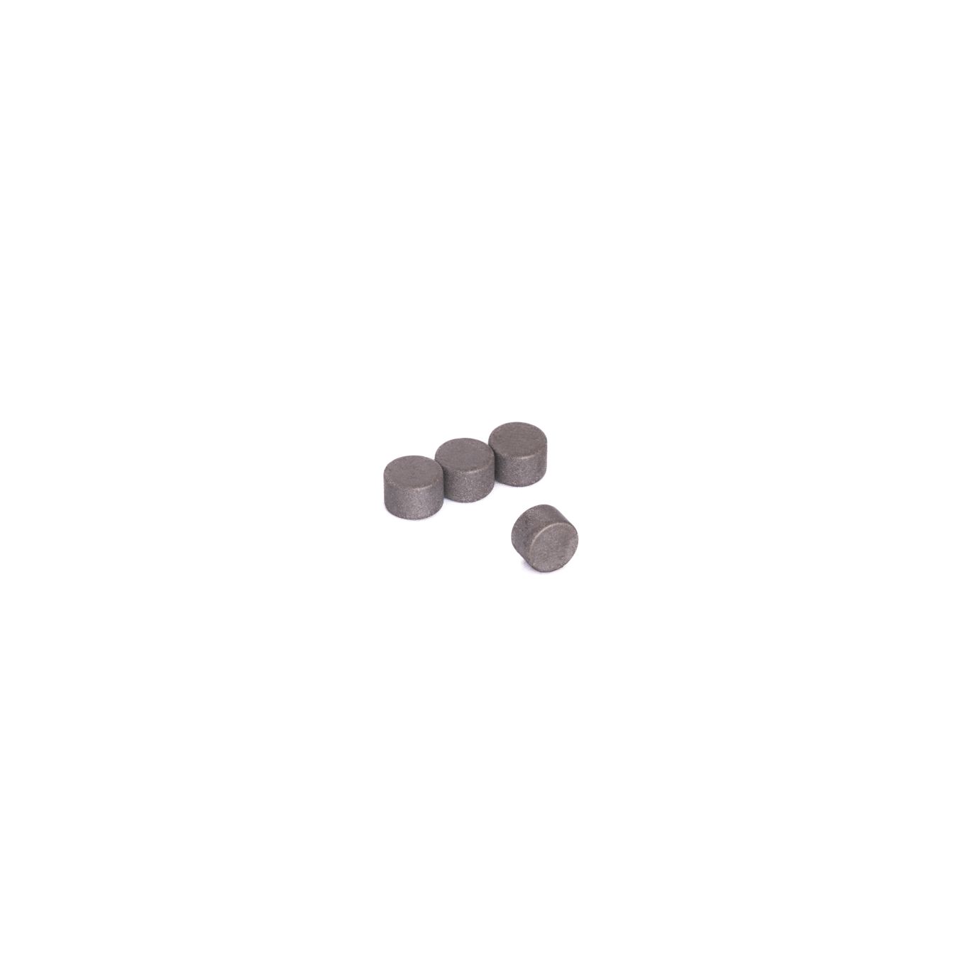 6mm Durchmesser x 4mm dick diametral magnetisierter Magnet – 0,3kg Zugkraft (Hochtemperatur)