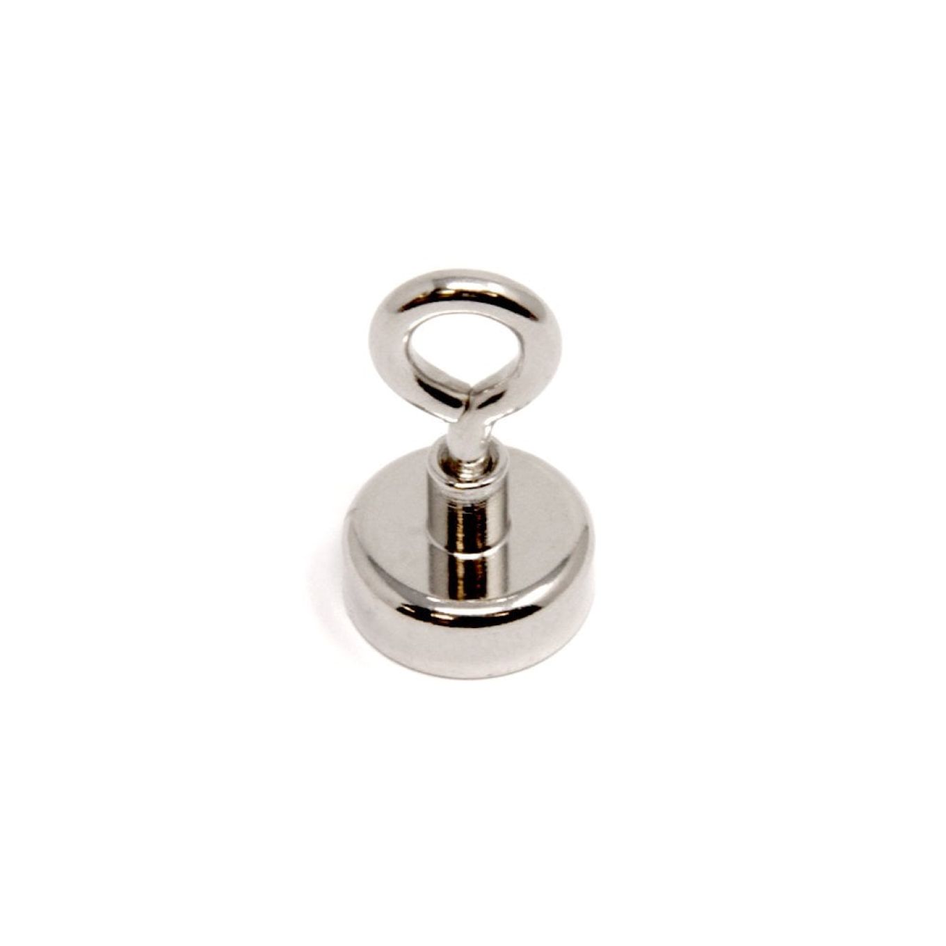 20mm Neodym--Klemmmagnet mit M4-Ãse - Maschinenraub - 13.6kg Zugkraft