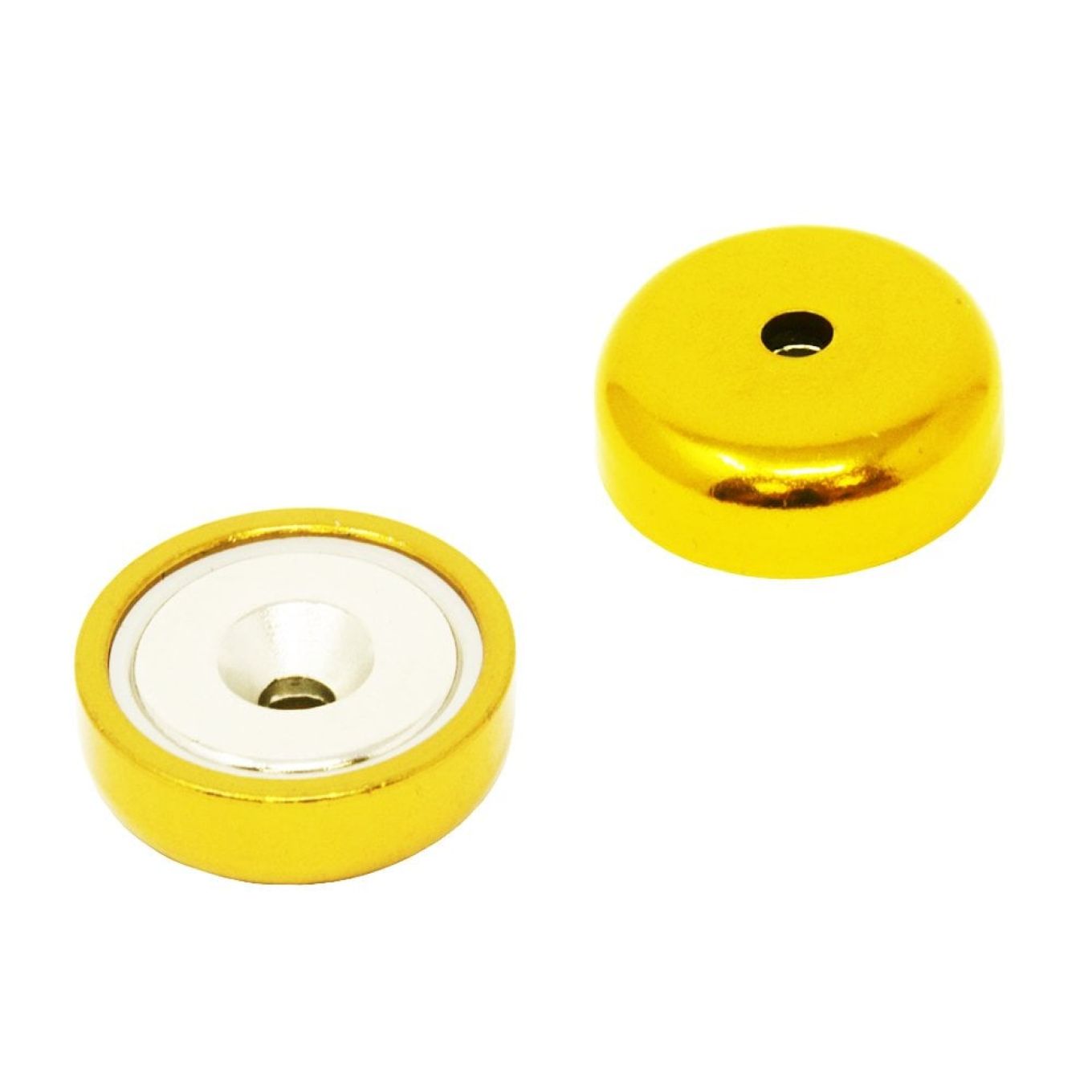 Neodym-Topfmagnet Typ A mit 25mm Durchmesser – 26kg Zugkraft