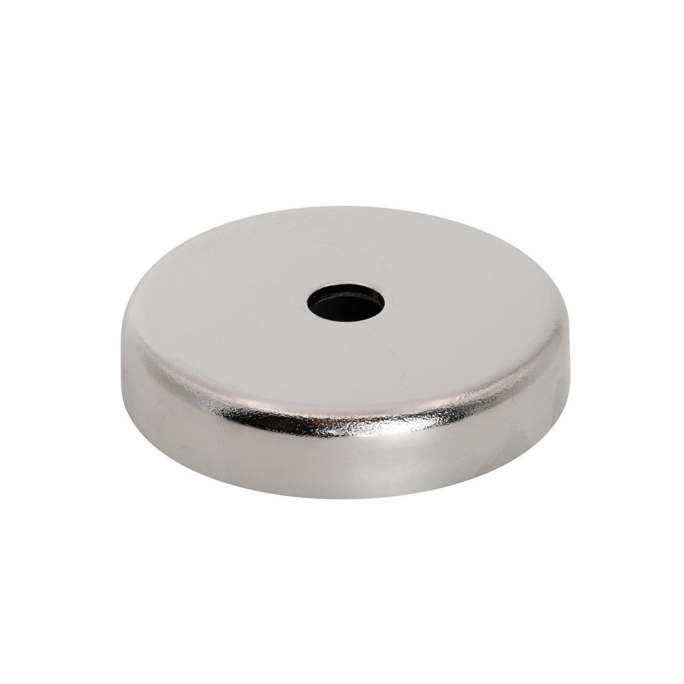 50mm Durchmesser x 10mm Dicke x 8,5mm Loch Ferrit-Topfmagnet – 15,8kg Zugkraft