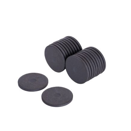 30mm Durchmesser x 3mm dicker Y10-Ferritmagnet – 0,2kg Zugkraft