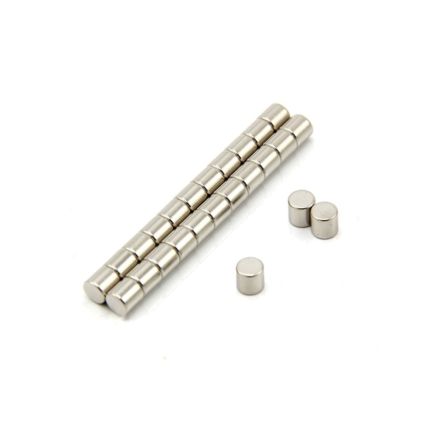 5mm Durchmesser x 5mm dicker N35-Neodym-Magnet – 0,77kg Zugkraft
