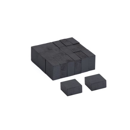 10 x 10 x 5mm dicker isotroper Y30-Ferritmagnet – 0,08kg Zugkraft