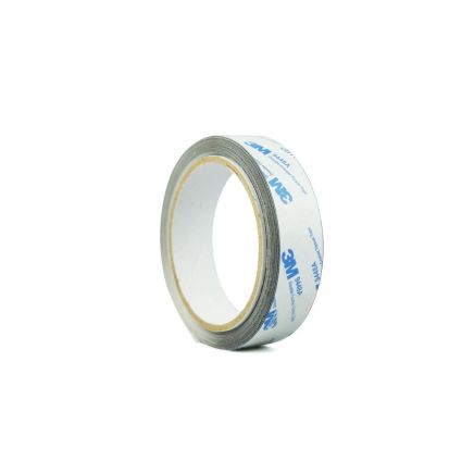 SteelFlex® 25mm breites Stahlband – 3M™ selbstklebend / glänzend weiß