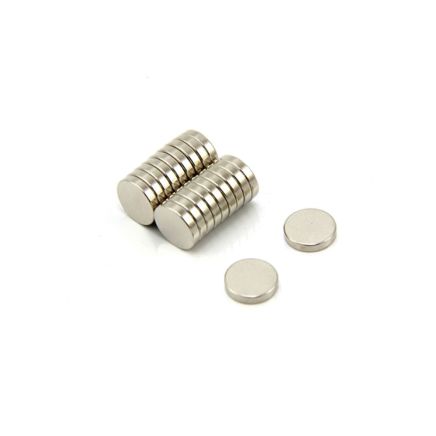 10mm Durchmesser x 2mm dicker N35-Neodym-Magnet – 1kg Zugkraft