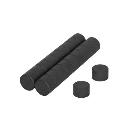15mm Durchmesser x 10mm dicke Y10 Ferritmagnete - 0,3kg Zugkraft