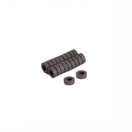 8mm Außendurchmesser x 4mm Innendurchmesser. x 3mm dicke Y10-Ferritmagnete – 0,048kg Zugkraft