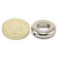 20mm o.d x 10mm i.d x 5mm dicker, diametral magentisierter N42-Neodym-Magnet - 3.2kg Zugkraft