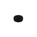22mm Durchmesser x 6mm dick, gummibeschichteter POS-Magnet mit M4 x 10mm Außengewinde