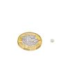 3mm Durchmesser x 1mm dicker N35-Neodym-Magnet – 0,13kg Zugkraft