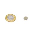 8mm Durchmesser x 1mm dick diametral magnetisierter N42-Neodym-Magnet