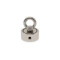 48mm Durchmesser x 18mm N42 Neodym-Topfmagnet mit 2 x M8-Ringschrauben + 10 m Seil – 80kg Zugkraft