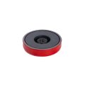 46mm Durchmesser x 11mm dicker Ferrit-Napftopfmagnet mit M6-Gewindeloch – 14kg Zugkraft