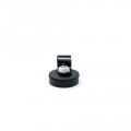 22mm Durchmesser X 6mm Hoher Gummi Kabel Kabelhaltemagnet Mit 7,9mm Kabelclip - 4,3kg Zug