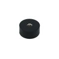22mm Durchmesser x 10mm Dicke x M5-Gewindeloch, gummibeschichteter Topfmagnet – 2,6kg Zugkraft