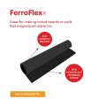 FerroFlex® A4 Flexibles Eisenblech – selbstklebend/Tafel