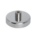 80mm Durchmesser x 32mm Höhe x M10-Gewinde Ferrit-Topfmagnet – 60kg Zugkraft