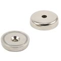 48mm Durchmesser x 11,5mm Dicke x 8,5mm mit N42-Neodym-Topfmagnet – 90kg Zugkraft