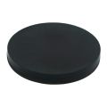 66mm Durchmesser x 8mm Höhe Gummierter POS-Magnet mit M6-Bossengewinde – 22kg Zugkraft