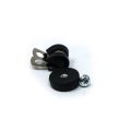 22mm Durchmesser X 6mm Hohes Gummi Kabel Kabel Haltungsmagnet Mit 8mm Gummiklemme - 4,3kg Zug
