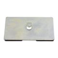 100 x 60 x 7mm dickes Neodym-Magnetkissen mit Haken - 17.5kg Zugkraft