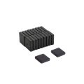 19 x 19 x 5mm dicke Y10 Ferritmagnete - 0,43kg Zugkraft