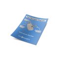 Benutzerdefinierte gedruckte MagFlex® A4 Flexible Magnetblatt - gefärbt