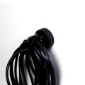 22mm Durchmesser X 6mm Hohes Gummi Kabel Kabel Haltungsmagnet Mit 4mm Lochkabelkabelclip - 4,3kg Zug