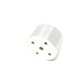 80mm Durchmesser x 50mm dick Elektromagnet zum Auslösen mit M8-Befestigungslöchern – 80kg Zugkraft (24 V DC / 40 W)