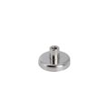 Ferrit-Klemmmagnet mit 32mm Durchmesser und M6-Haken oder Ringschraube – 5,8kg Zugkraft