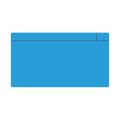 MagFlex® 140 x 80 x 0,85mm Scrumboard-Magnet – glänzende, trocken abwischbare Oberfläche
