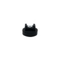 22mm Durchmesser X 6mm Hohes Gummi Kabel Kabel Haltungsmagnet Mit 4mm Lochkabelkabelclip - 4,3kg Zug