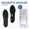 Magnetische Einlegesohlen Größe 2–7,5 – Gummi (ein Paar)